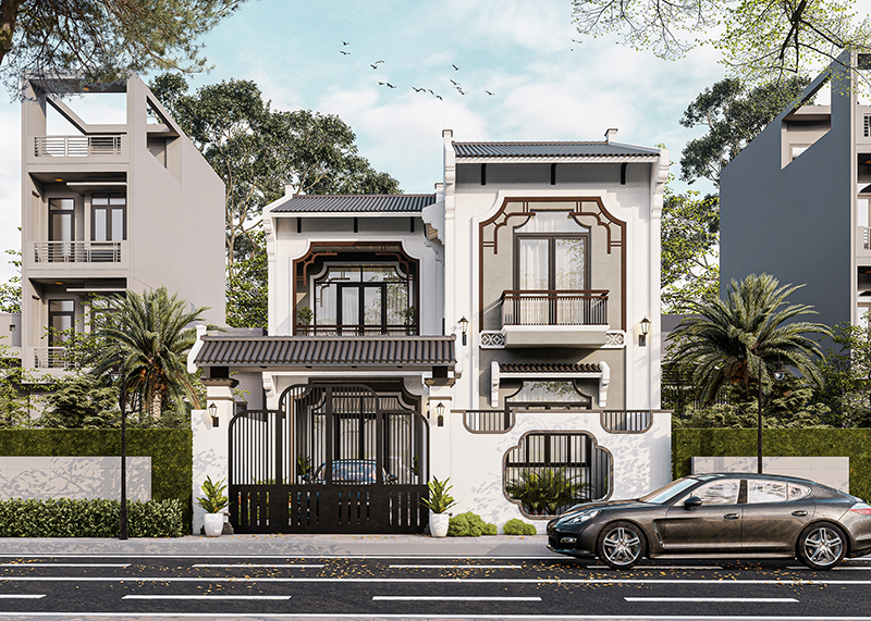 Mẫu biệt thự 2 tầng 15